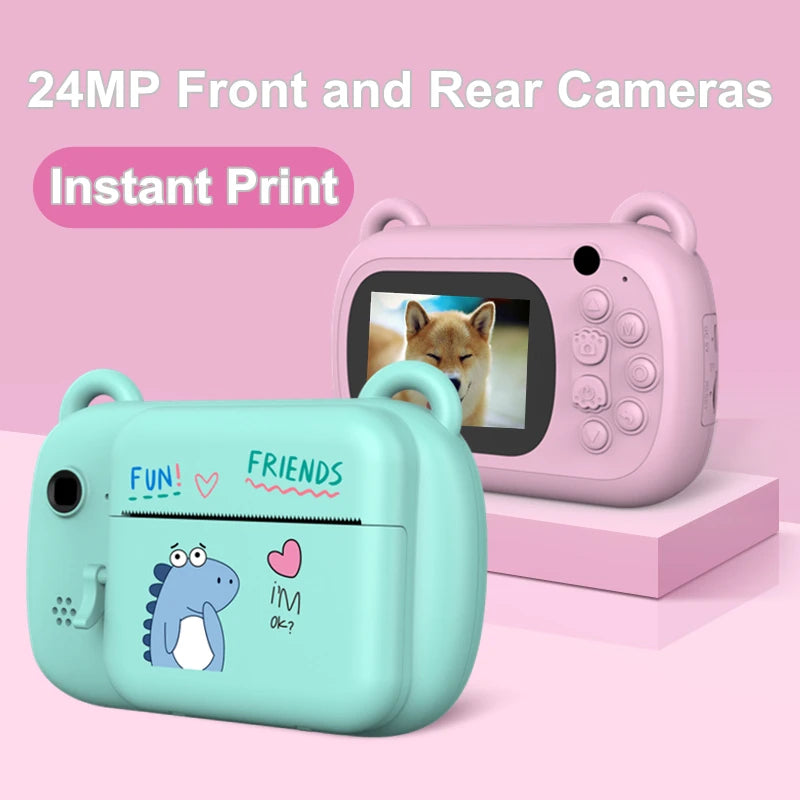 MiniPix - Appareil photo avec impression instantanée pour enfants