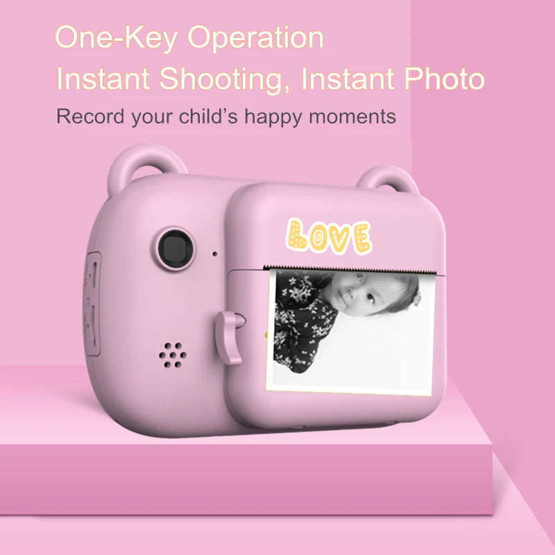 MiniPix - Appareil photo avec impression instantanée pour enfants